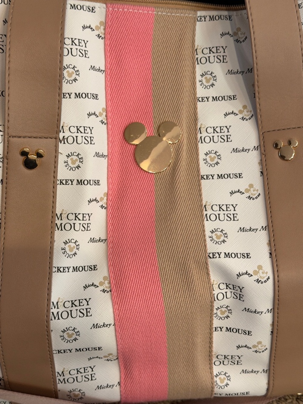 Disney Mickey Mouse Rolling Duffel Bag NWOT - Picture 8 of 8